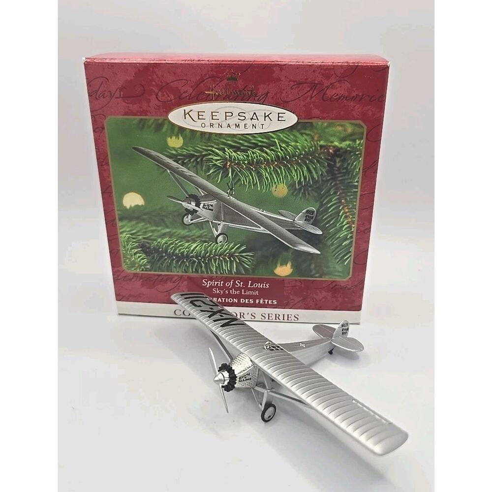 2000 Hallmark Ornament Spirit Of‎ St. Louis Sky's The Limit New U67